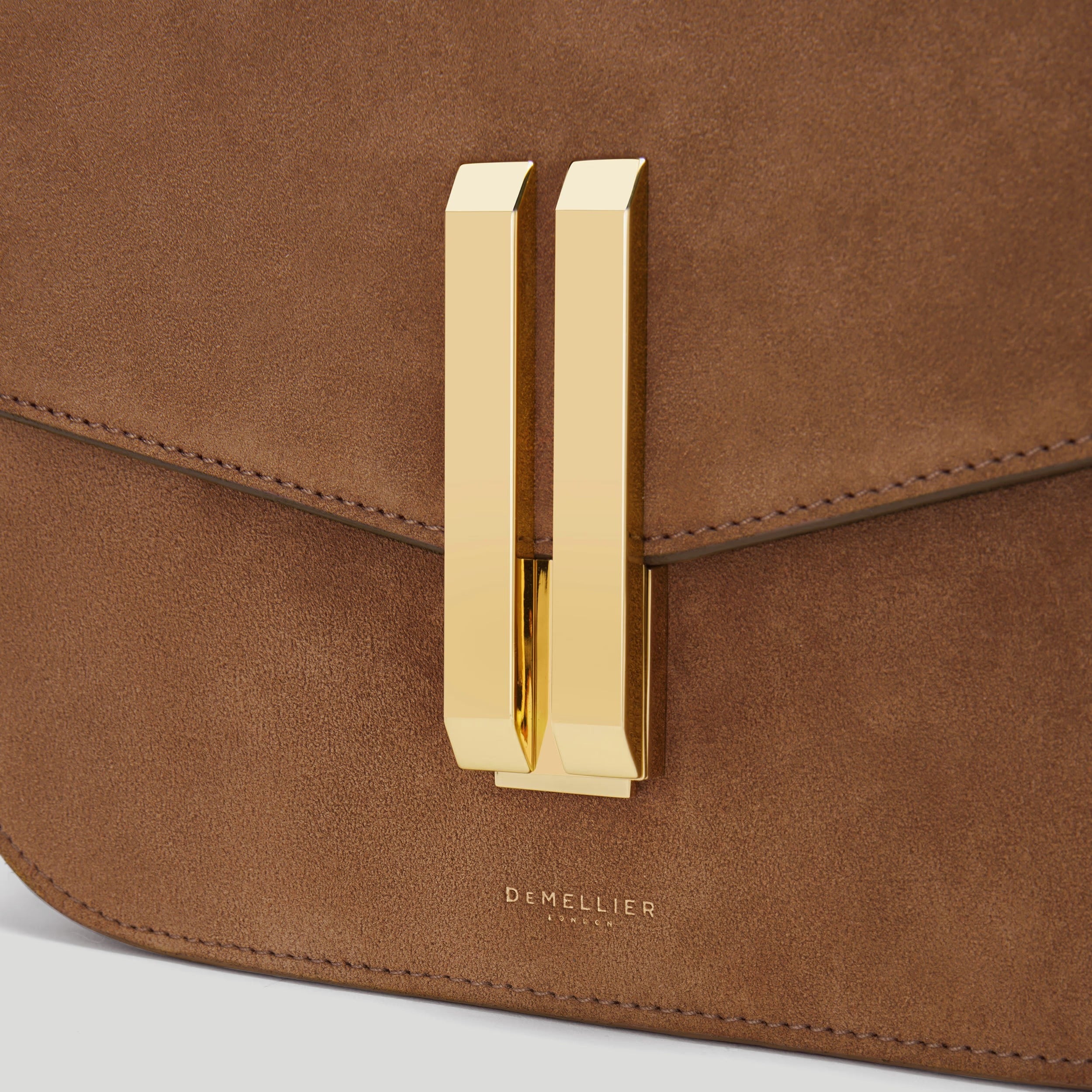 Demellier Vancouver - Suede and Brown Leather