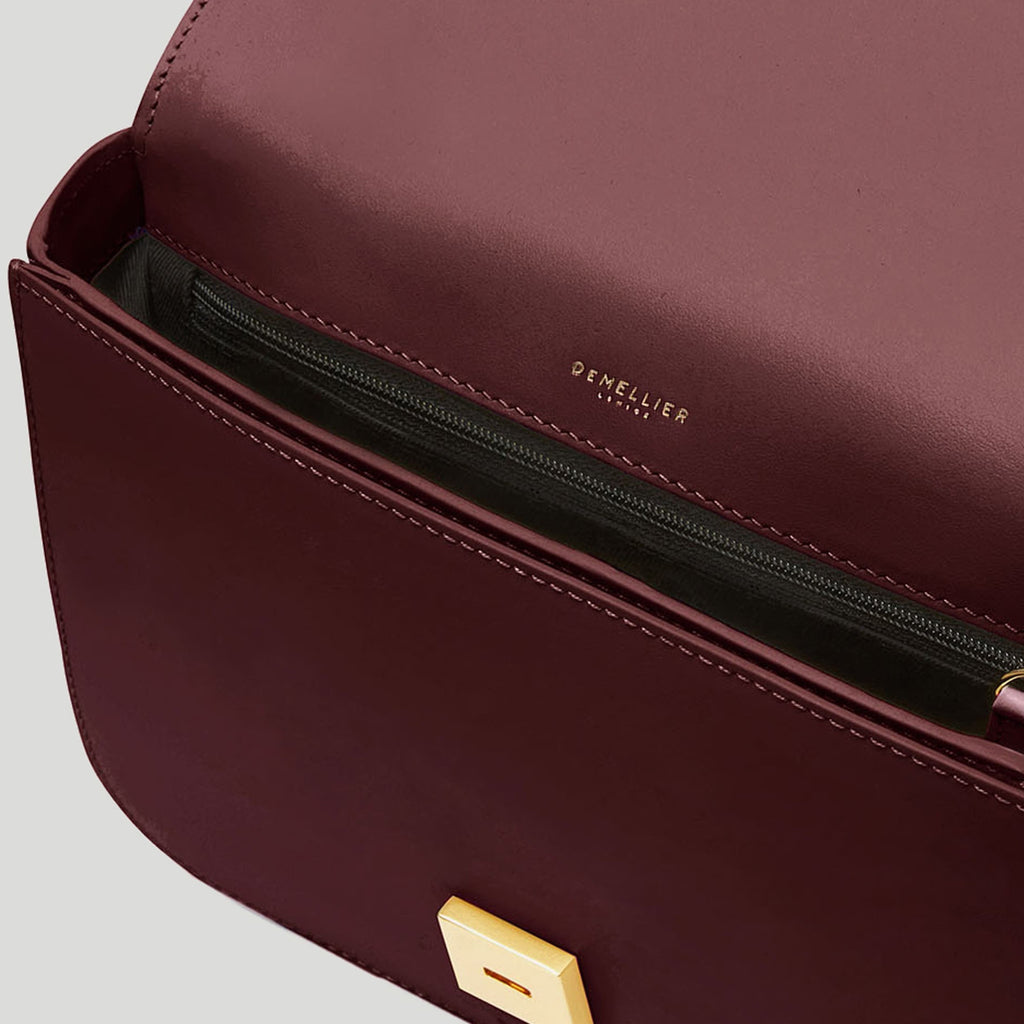 Demellier Vancouver - Bordeaux Smooth