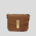Demellier Vancouver - Suede and Brown Leather