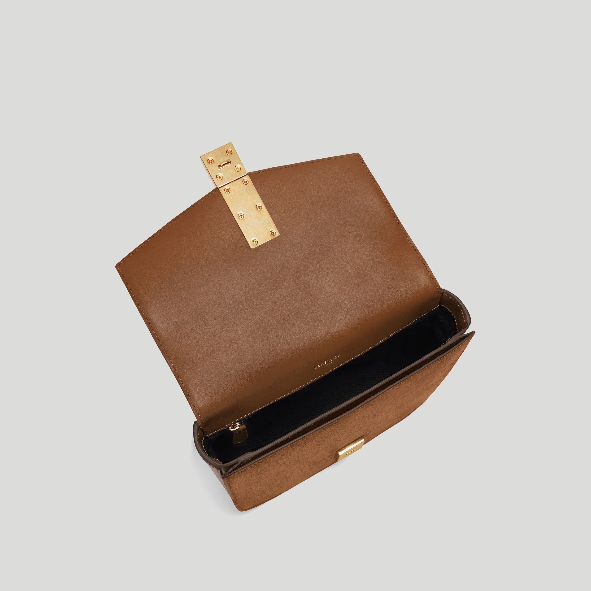 Demellier Vancouver - Suede and Brown Leather