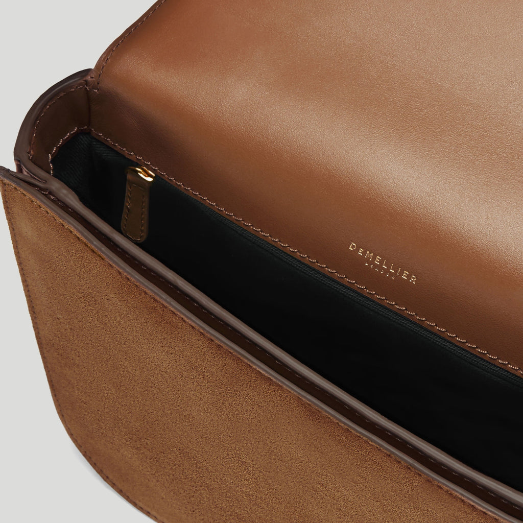 Demellier Vancouver - Suede and Brown Leather