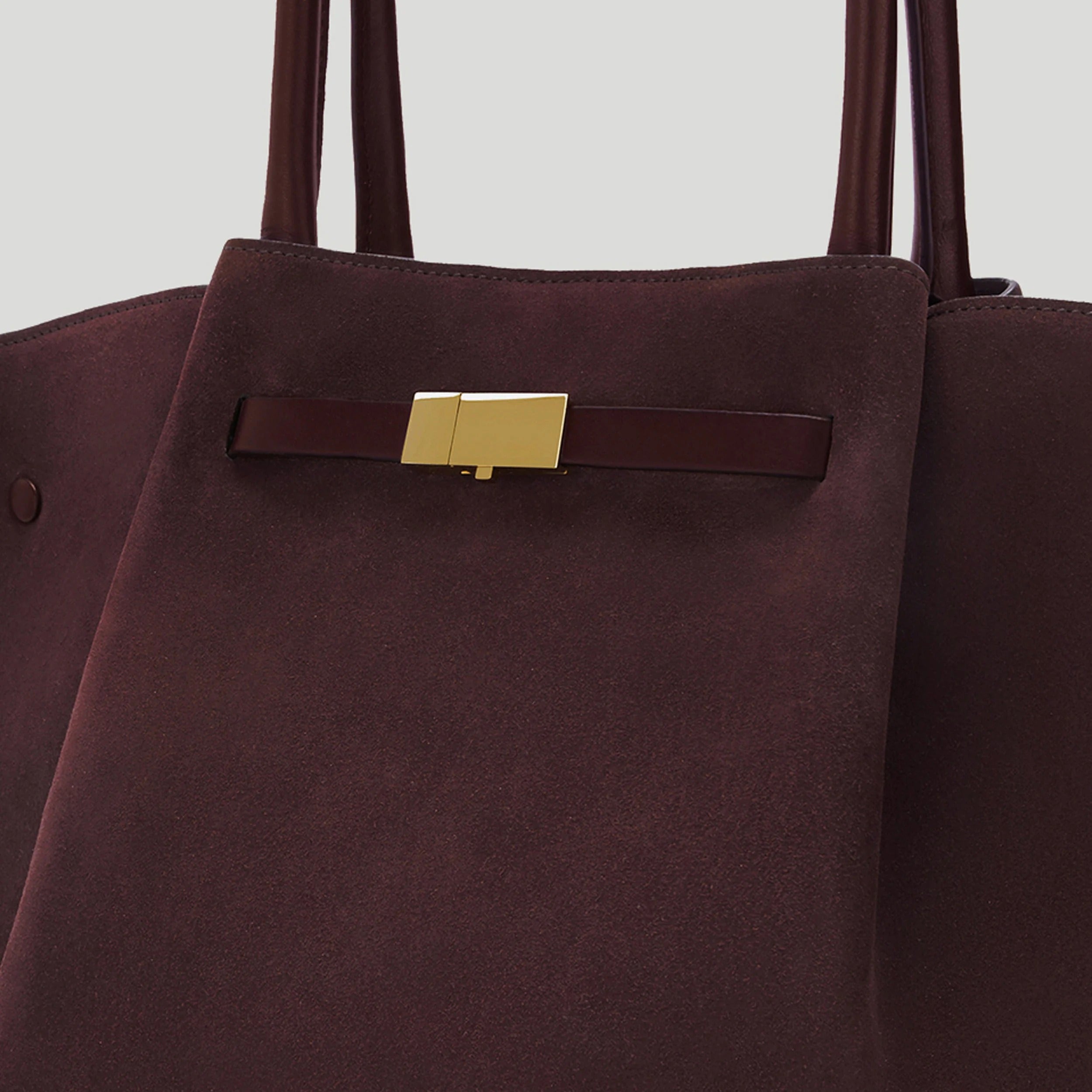 Demellier New York Wildleder und Leder - Bordeaux