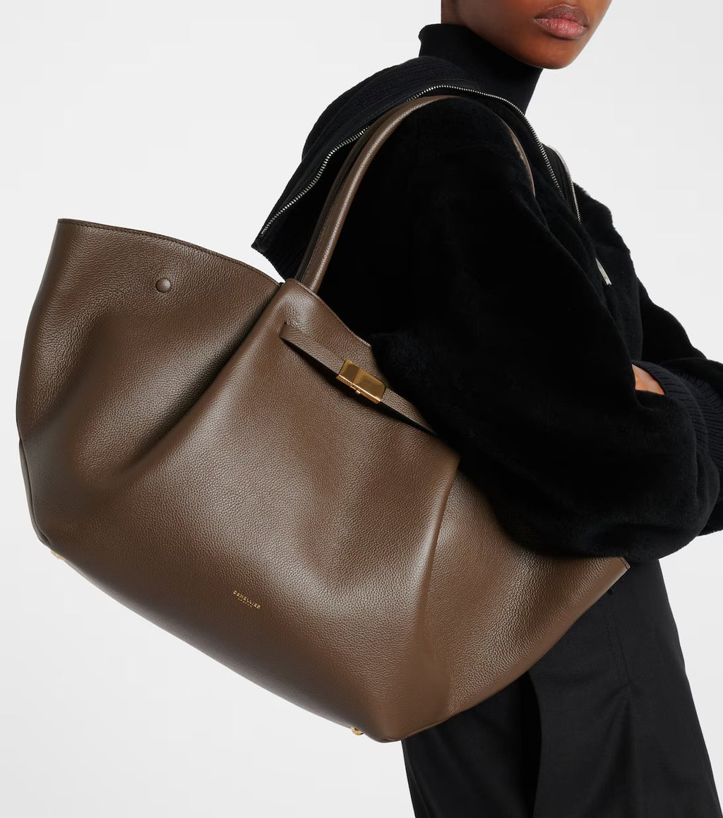 Demellier New York Midi Grain - Mocha