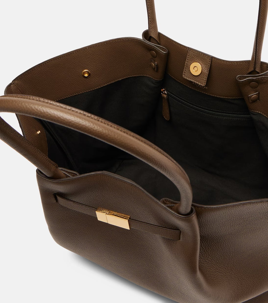 Demellier New York Midi Grain - Mocha