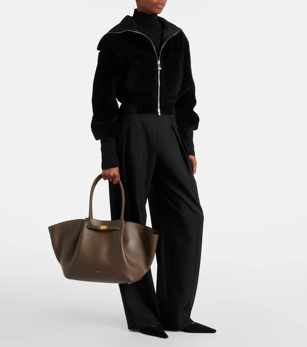 Demellier New York Midi Grain - Mocha