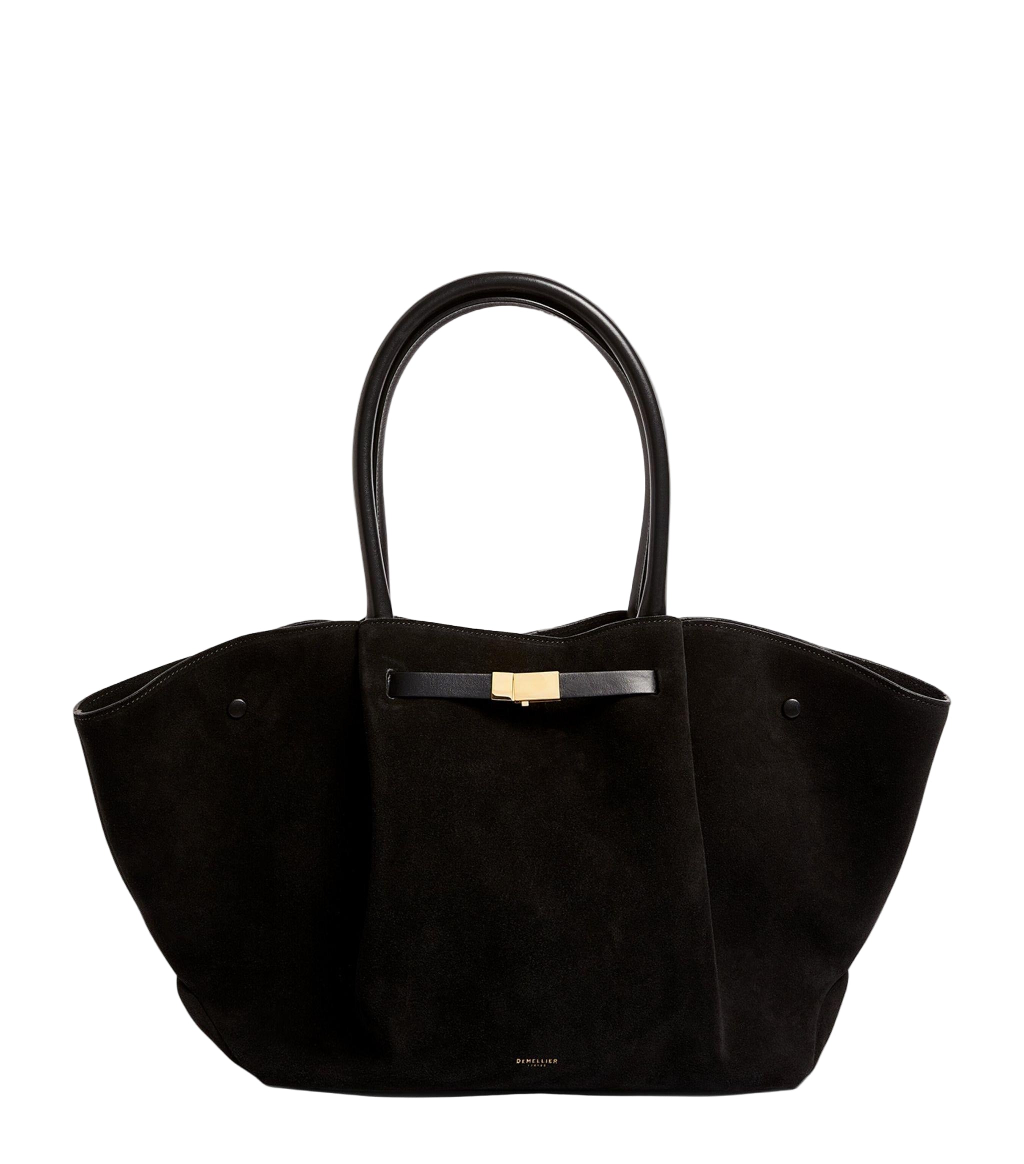 Demellier New York Wildleder und Leder - Schwarz