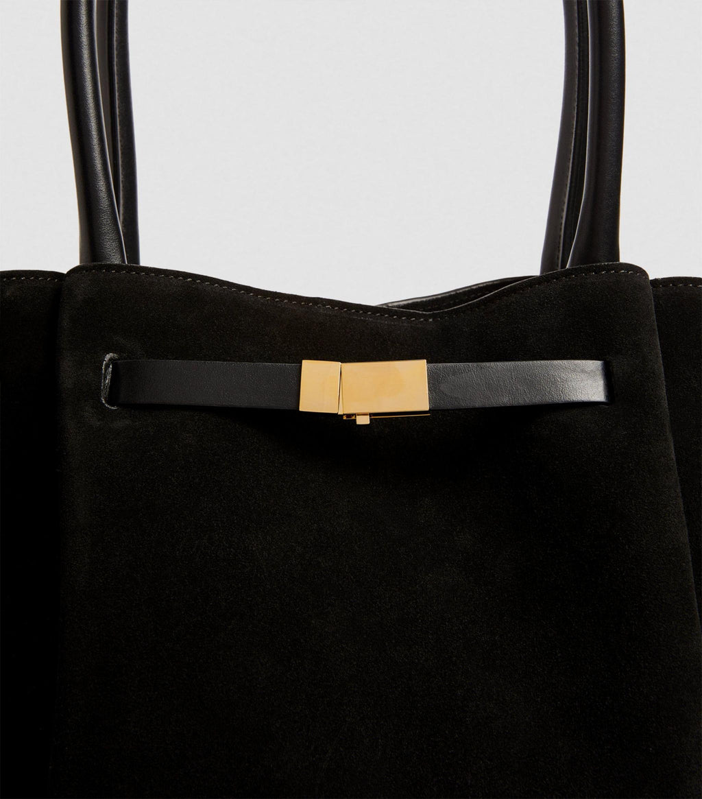 Demellier New York Wildleder und Leder - Schwarz