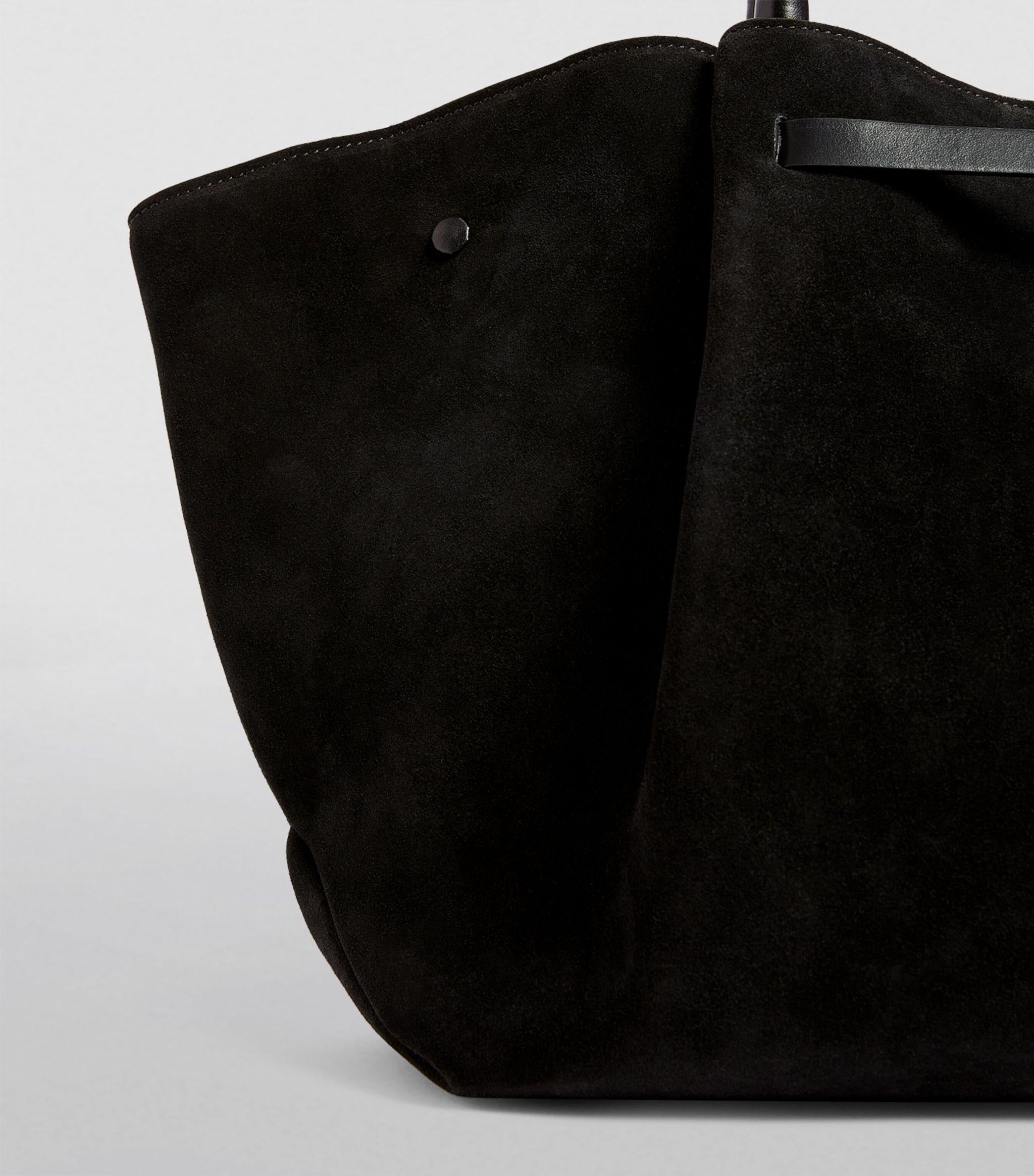 Demellier New York Wildleder und Leder - Schwarz