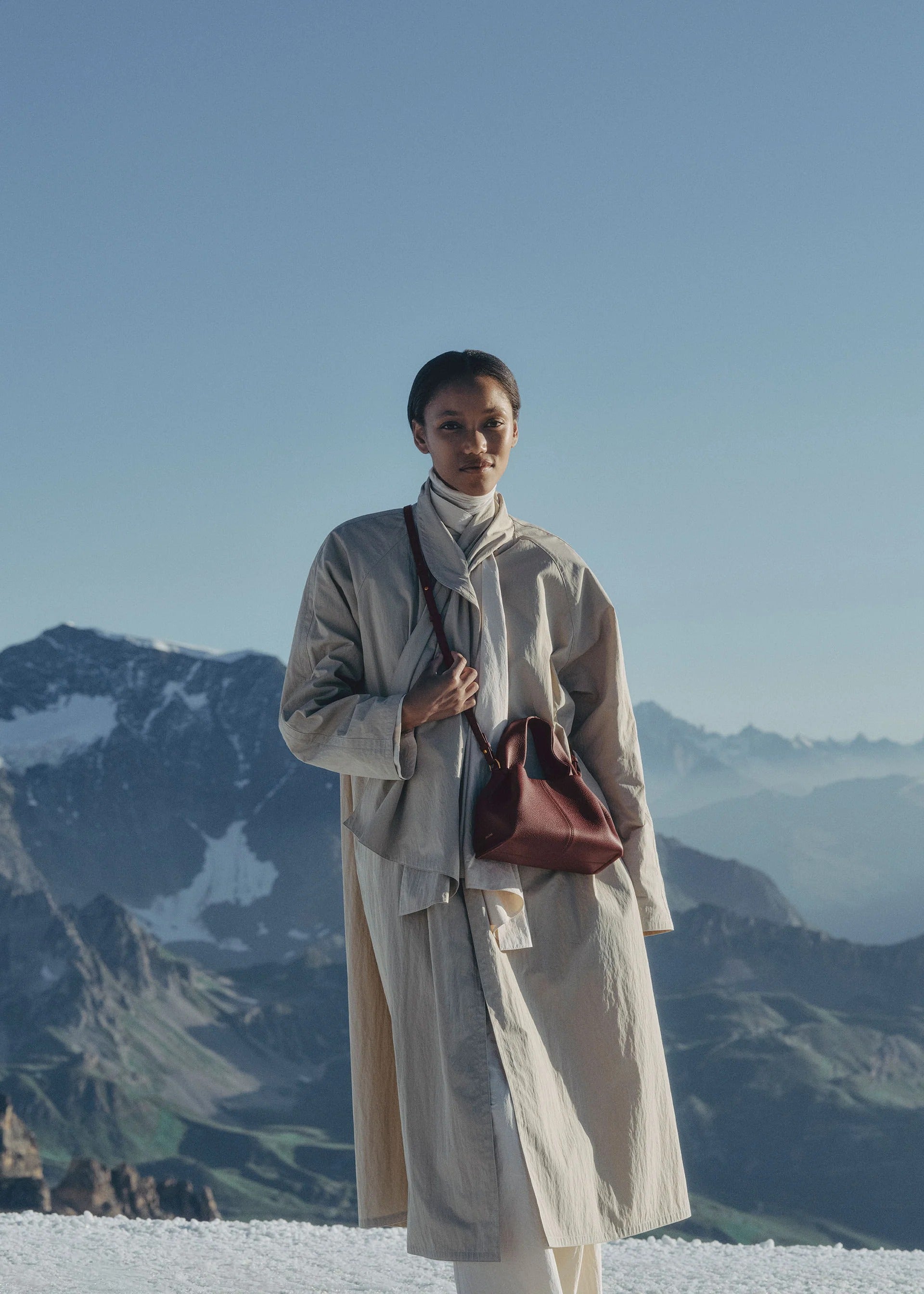 Polène Number Nine Mini - Black Cherry Grainy