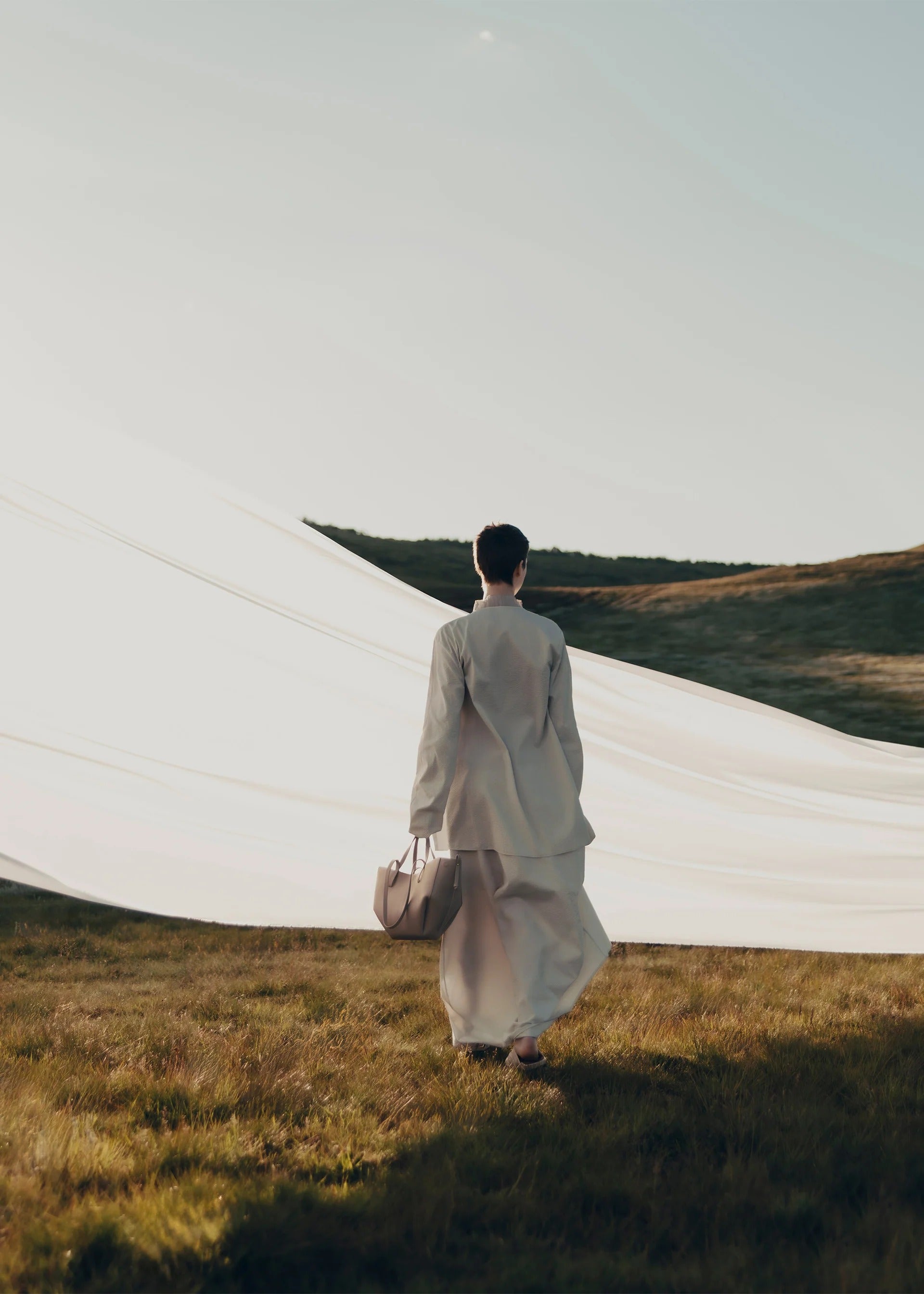 Polène Cyme Mini - Grainy Taupe